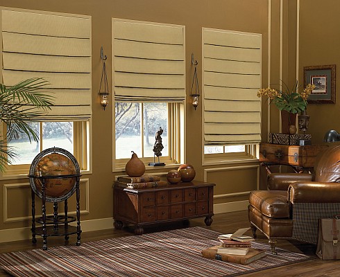 Sherlock Soft Fold Roman Shade