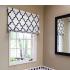 Paxton geometric roman fabric shade