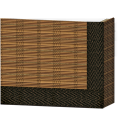 9 inch horizontal palisade valance