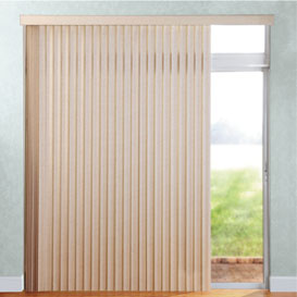 Stack left option forLevolor vertical blinds