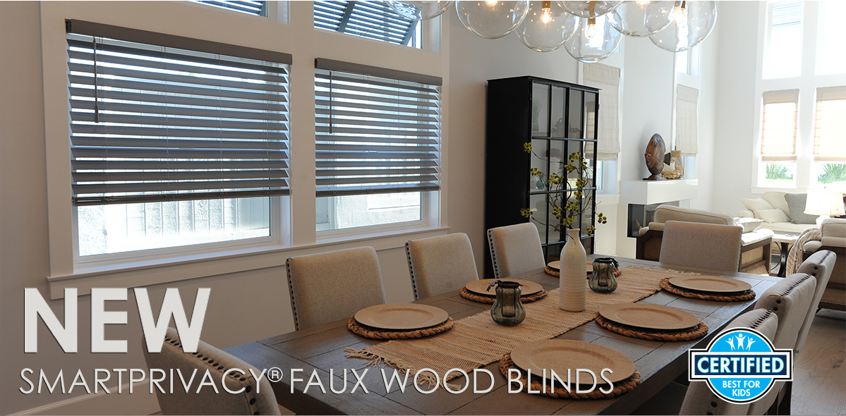 Norman Smart privacy faux wood