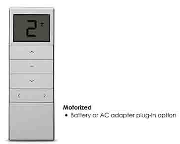 Motorized control for perfect sheer