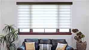 Room Scene for Wood valance for Norman Perfect sheer