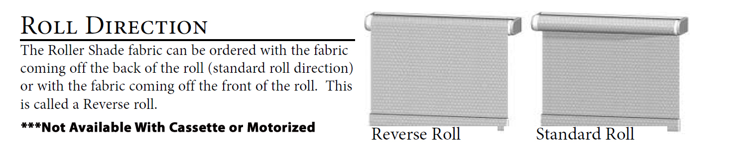 Oxford House Roller direction