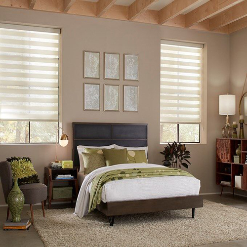 Zebra-Banded-Layered Shades