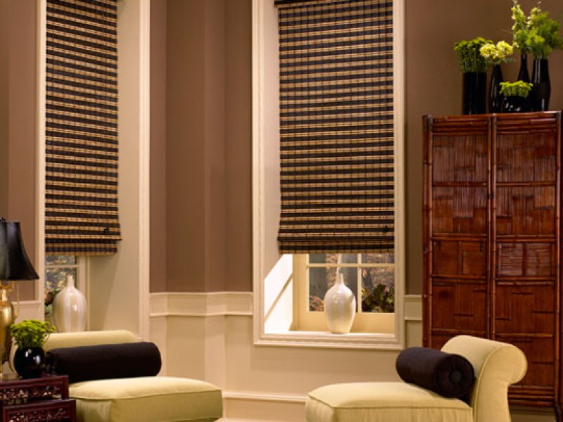 New  Echo Levolor Natural Woven Wood Shades 