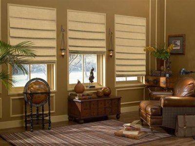 Bali Fabric Roman Shade Linen has a lineal textured collection.