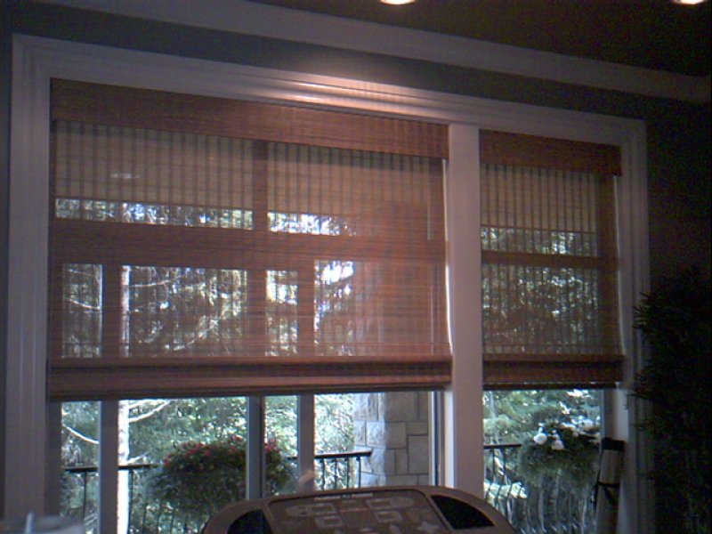 Bali Woven Wood Blinds - Natural Avonlea Style Shade