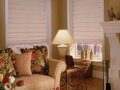 Levolor Roman Shades Seclusions Hobbled Style. A Great Choice in Window Treatments.