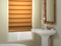Levolor Roman Shades Designer Textures Flat Style Light Filtering.  A Great Choice in Window Treatments.