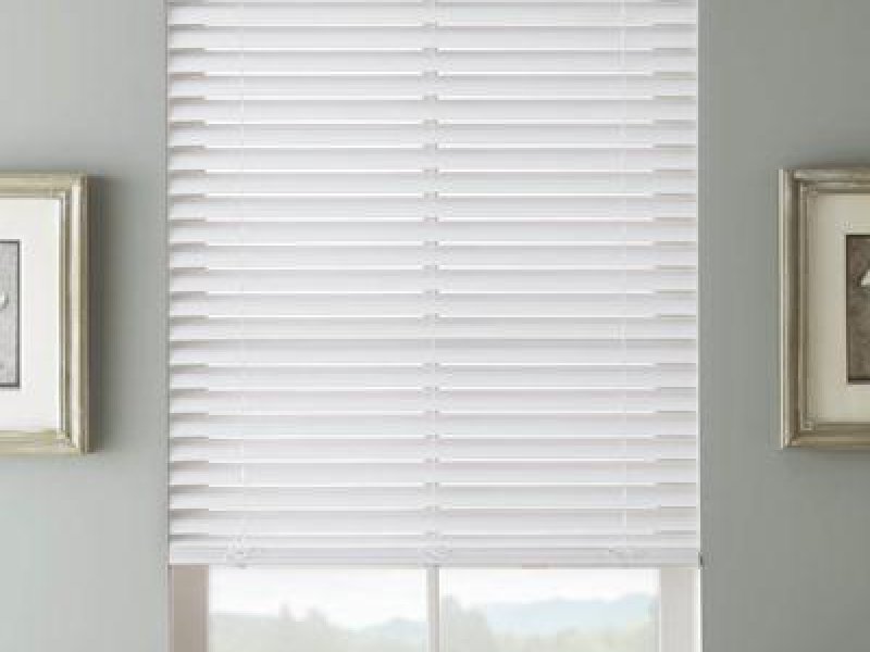 Faux wood 2 inch blinds