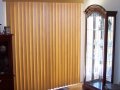 ValenciaVinyl vertical blinds with all washable vinyl texture.