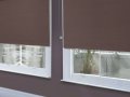 Our Brand Reminiscent Black out Roller shade by Blinds Express