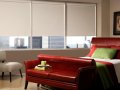 Roller Shades Style Hopsack - are featured as a solar shade or blind.