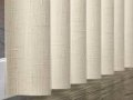 Levolor 3 1/2 inch Crosshatch S Curve Vinyl Vertical Blind