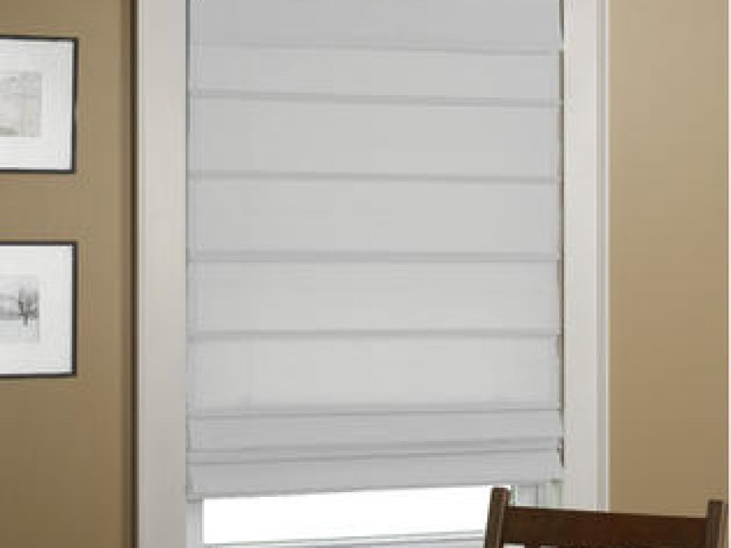 Levolor Roman Shades Meridian Flat Style