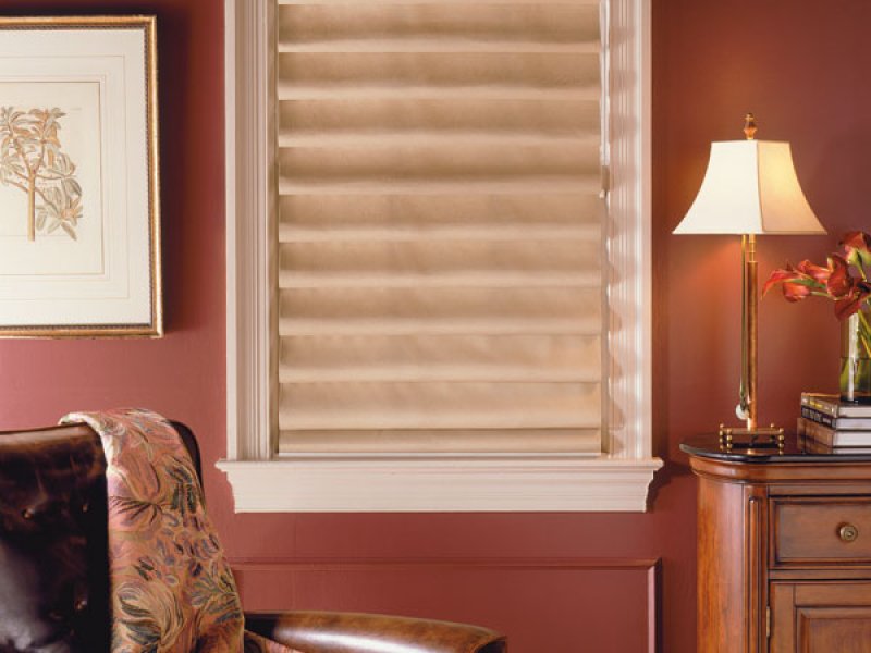 Soft fold Style roman Shade Meridian by Levolor