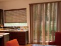 Hilo Vinyl vertical blinds are look alike to fabric