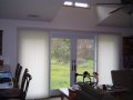 Vinyl vertical blinds Manhattan are all washable vinyl texture.