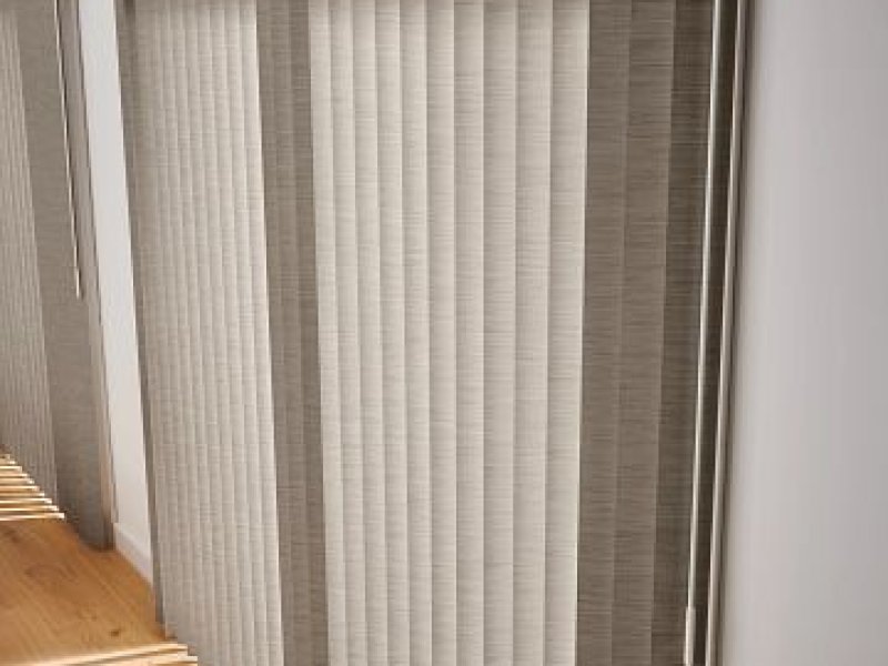 Bali Vertical Blind with Cornice