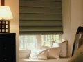 Heathered Levolor Roman Shades soft fold