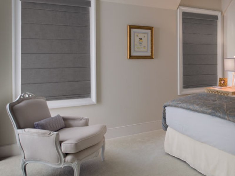 Roman fabric Forre is made by Levolor