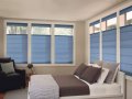 Light filtering and room darkening roman shades Divine by Levolor