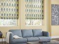 Roman shade paxton geometric shade by blindsexpress.com