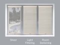 Norm cellular sheer fabric