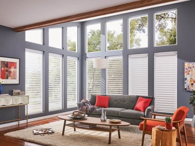 Diamond Radiance 3 inch soft sheer by bali blinds and Springs