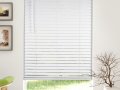 Child safe faux wood blinds cordless