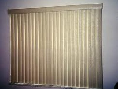 Recital  Vinyl vertical blinds with all washable vinyl texture.
