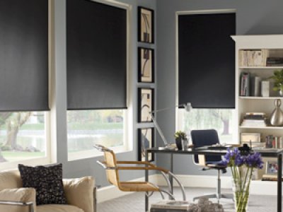 Econoscreen 3% open Marial solor roller shade