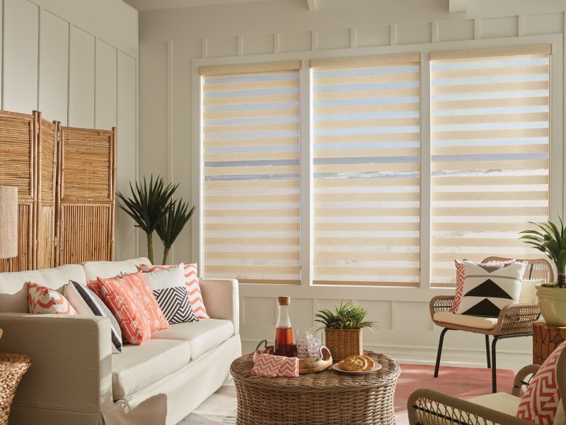 Diamond Radiance is a bali soft horizontal sheer