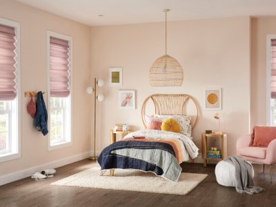 Paragon sheer shimmery roman fabric 