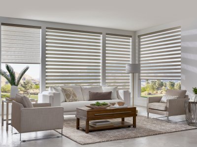 Banded light filtering