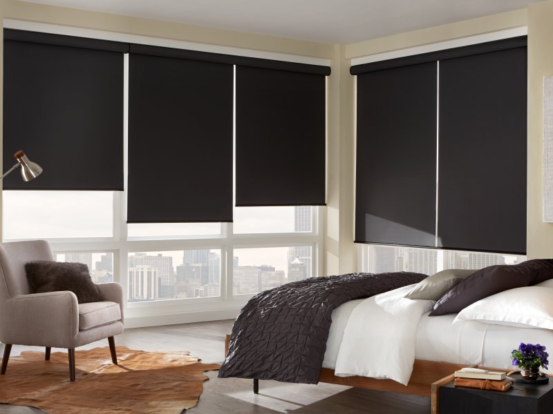 Sterling blackout roller shade