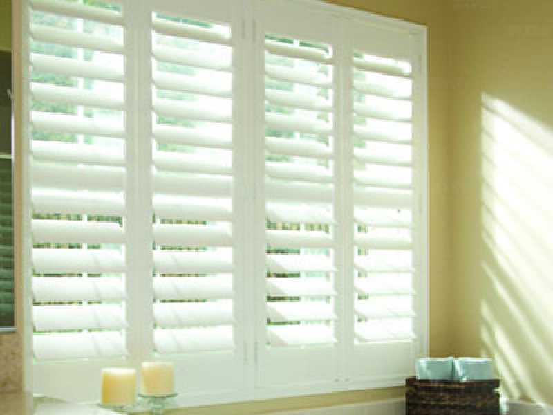 Norman Shutters - Woodlore is the most popular faux wood shutter in the industry.