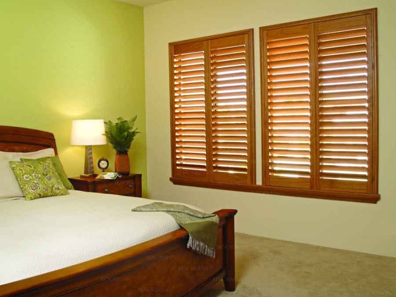 Norman Shutters Real Wood Stained Normandy Shutters