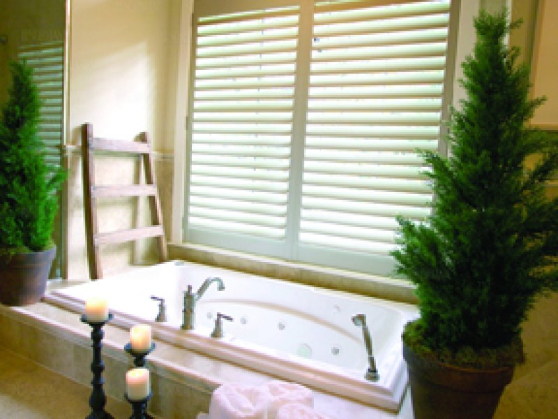 Norman Shutters - Woodlore is the most popular faux wood shutter in the industry.